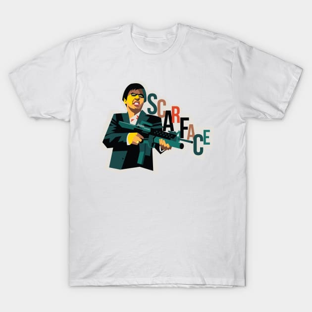 Scarface T-Shirt by Sauher